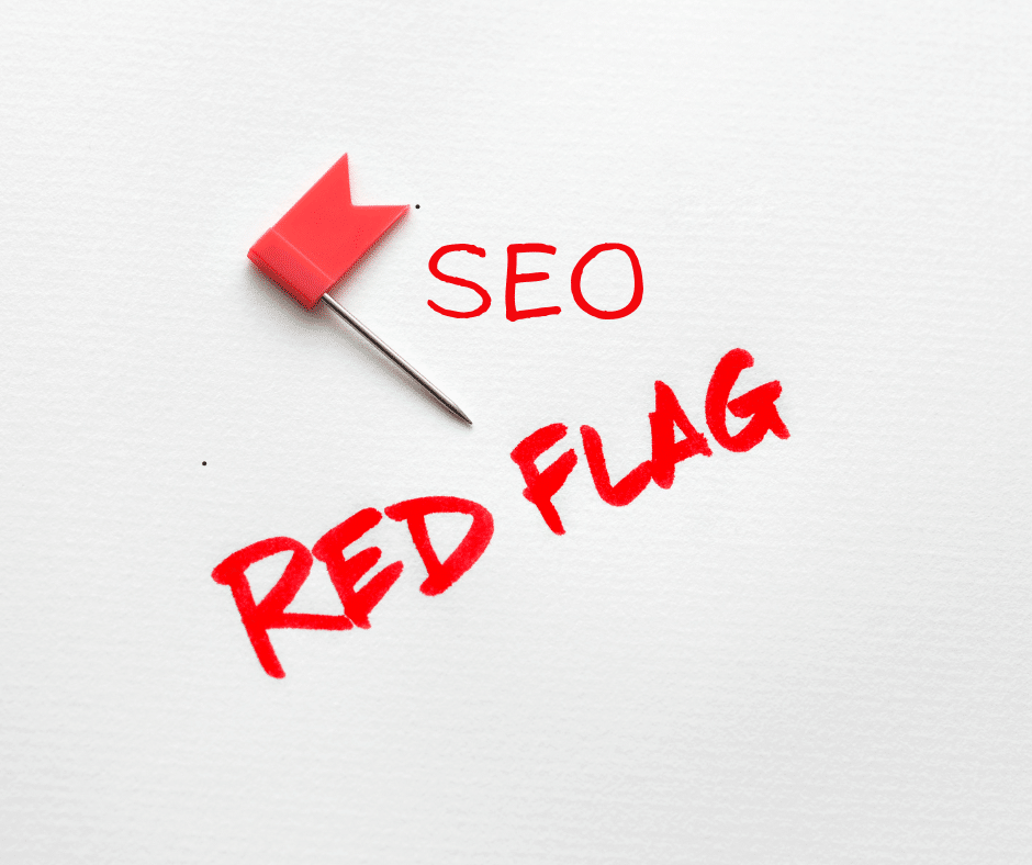 SEO red flags