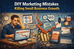 DIY Marketing Mistakes Killing Small Business Growth