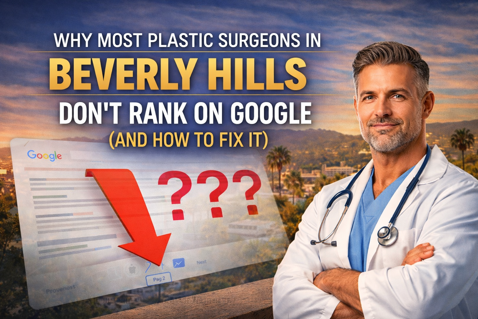 why plastic surgeons dont rank on google