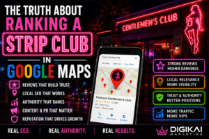ranking a strip club in google maps