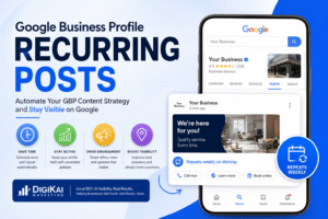 google business profile recurring posts